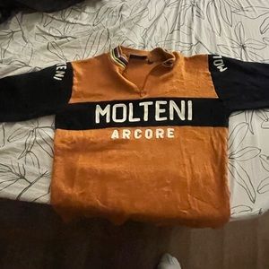 Molteni bicycle club bike Jerzey wool.
